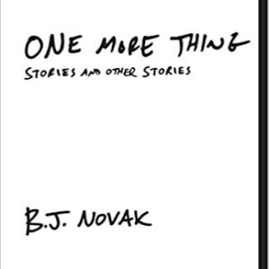 One More Thing by BJ Novak book cover